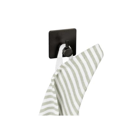 WENKO 55009100-Kampó BLACK OUTDOOR KITCHEN 4,5x4,5 cm rozsdamentes acél/fekete