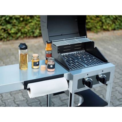 WENKO 55013100 - Papírtörlő-tartó BLACK OUTDOOR KITCHEN 30x6,5 cm fekete