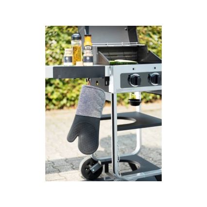 WENKO 55014100 - BLACK OUTDOOR KITCHEN kampó 30x6,5 cm fekete