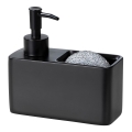 WENKO 55076100 - Szappanadagoló BLACK OUTDOOR KITCHEN 14,5x14,3 cm fekete