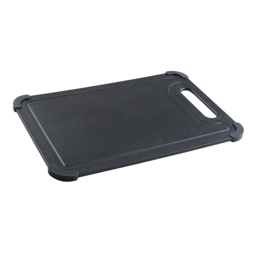 WENKO 55087100 - Vágódeszka BLACK OUTDOOR KITCHEN 30x20,5 cm fekete