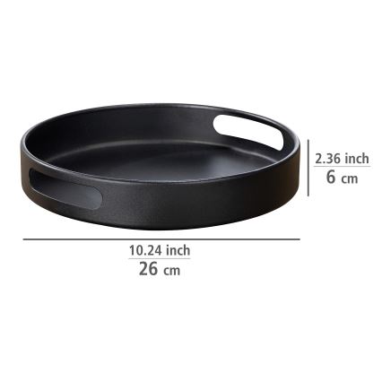 WENKO 55098100 - BLACK OUTDOOR KITCHEN tálca 26x6 cm fekete