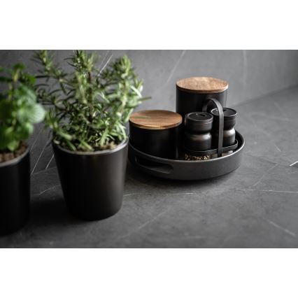 WENKO 55098100 - BLACK OUTDOOR KITCHEN tálca 26x6 cm fekete