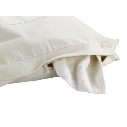 WENKO 62107100 - CANGURO szennyeskosár 52x81 cm bézs/ezüst