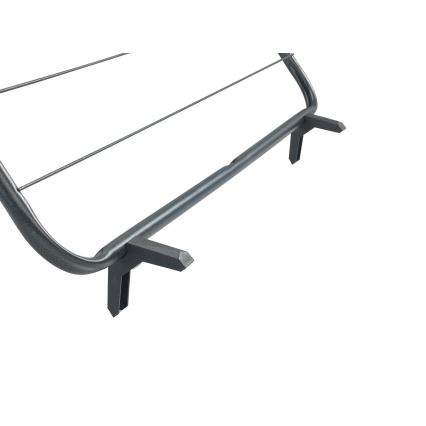 WENKO 63003100 - Ruhaszárító CHAMPION 65x114 cm fekete