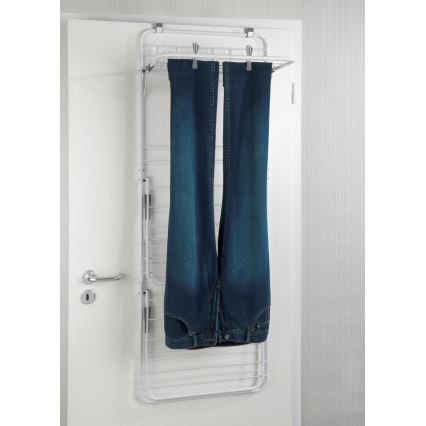 WENKO 63010800 - Ruhaszárító állvány 51x142 cm, fehér/szürke