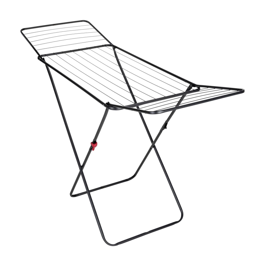 WENKO 63015100 - Ruhaszárító CHAMPION 170x98 cm fekete
