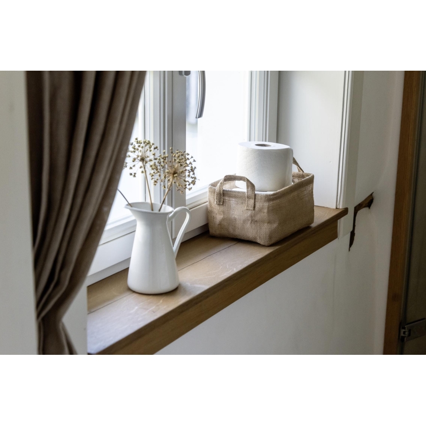 WENKO 64470100 - JUNA kosár 20x15 cm barna