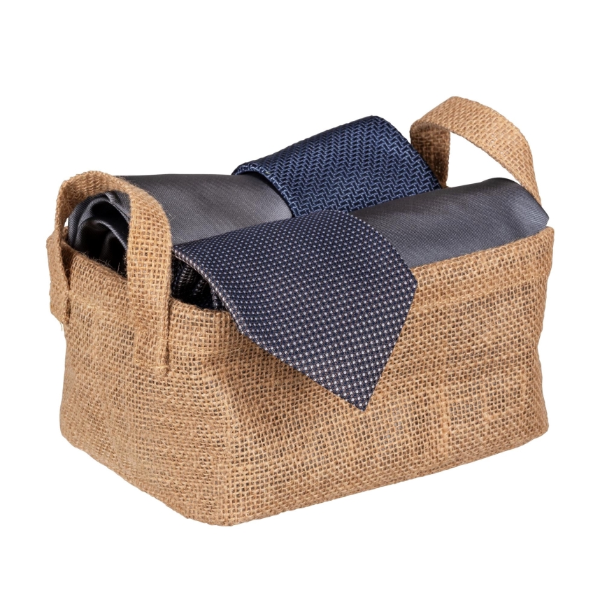 WENKO 64470100 - JUNA kosár 20x15 cm barna