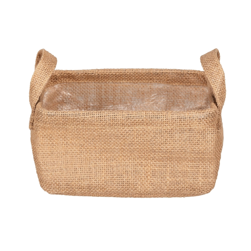 WENKO 64470100 - JUNA kosár 20x15 cm barna