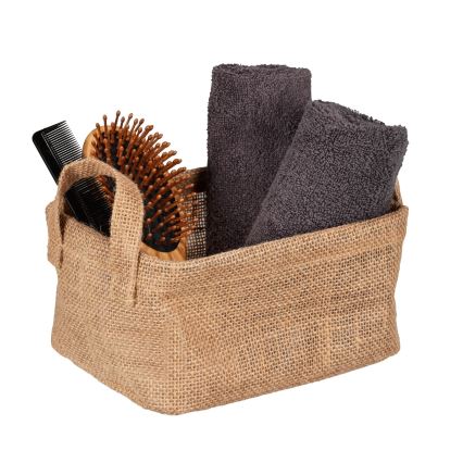 WENKO 64470100 - JUNA kosár 20x15 cm barna