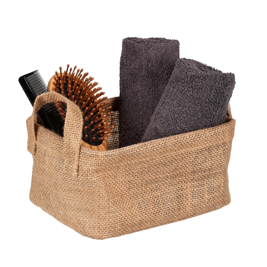 WENKO 64470100 - JUNA kosár 20x15 cm barna