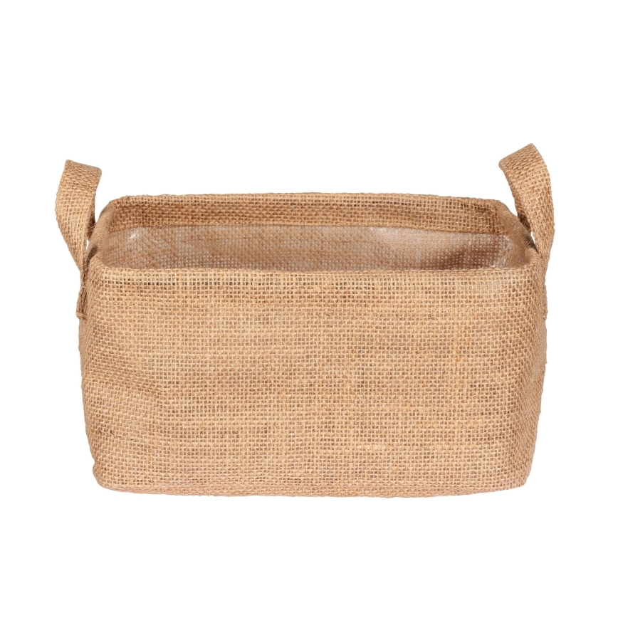 WENKO 64471100 - JUNA kosár 24x17 cm barna