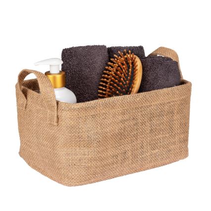 WENKO 64471100 - JUNA kosár 24x17 cm barna