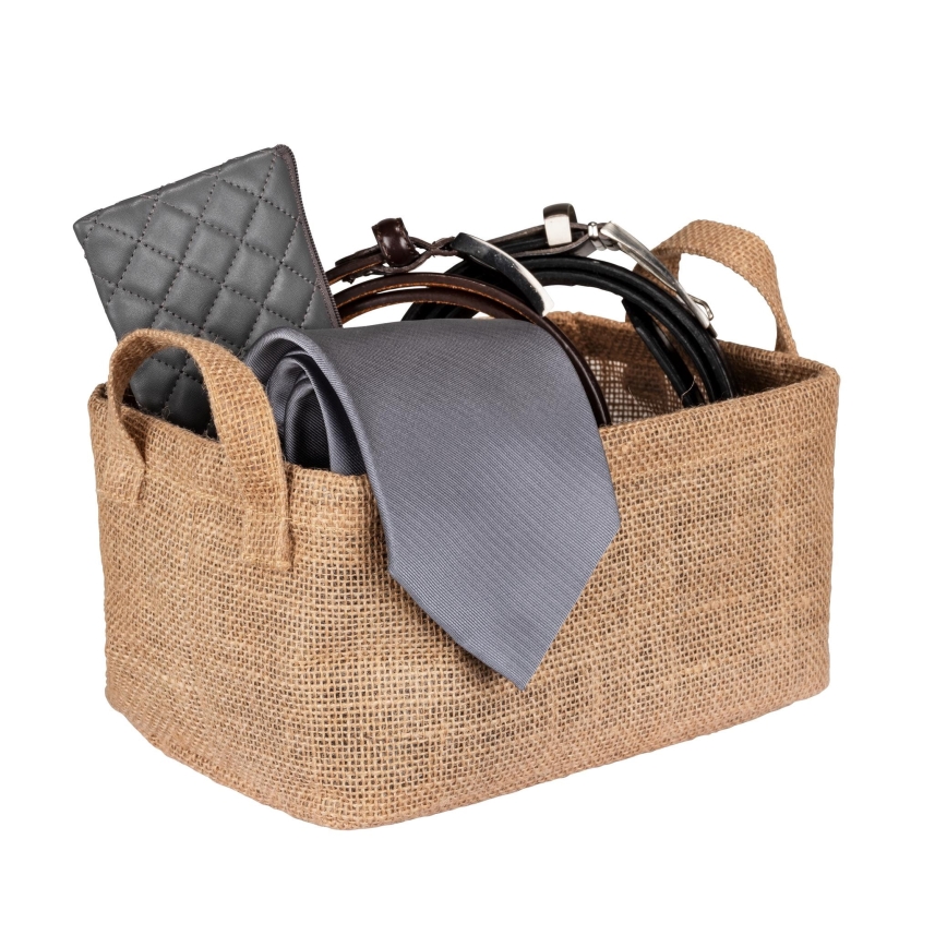 WENKO 64471100 - JUNA kosár 24x17 cm barna