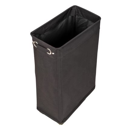 WENKO 69737800 - Ruhakosár CORNO 18,5x60 cm fekete