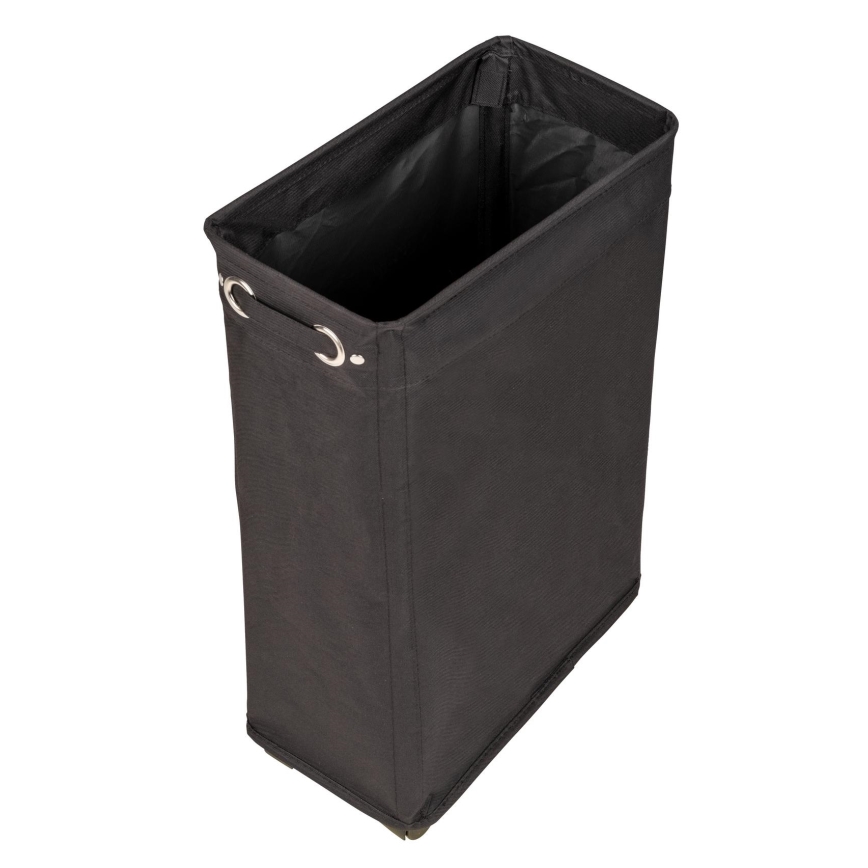 WENKO 69737800 - Ruhakosár CORNO 18,5x60 cm fekete