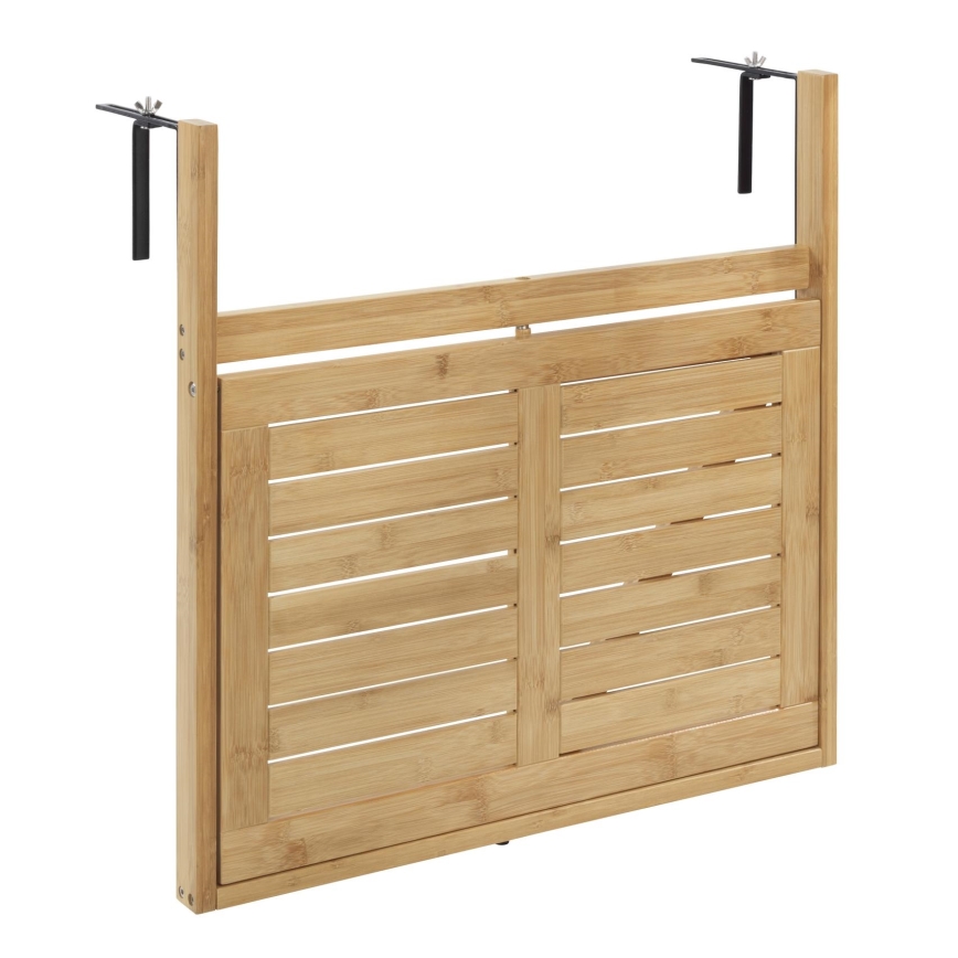 WENKO 69806800 - WAIKIKI asztal 64x65 cm fehér/barna