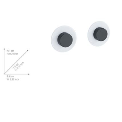 WENKO 71150800 – JET-adapter 6x1,5 cm fekete/átlátszó