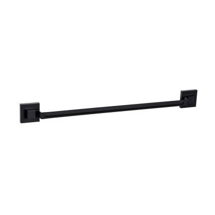 WENKO 71445800 - VACUUM-LOC QUADRO ED törölközőtartó rúd, 60,5x6 cm, fekete