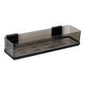 WENKO 71446800 - Polc VACUUM-LOC QUADRO ED 38,5x14,5 cm fekete