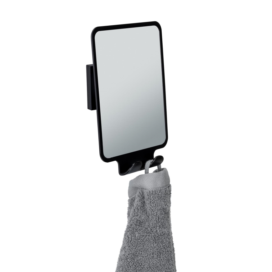 WENKO 71449800 - VACUUM-LOC QUADRO ED tükör 14x19,5 cm fekete