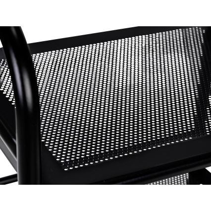 WENKO 71560800 - Kerekes kocsi 41x75 cm, fekete