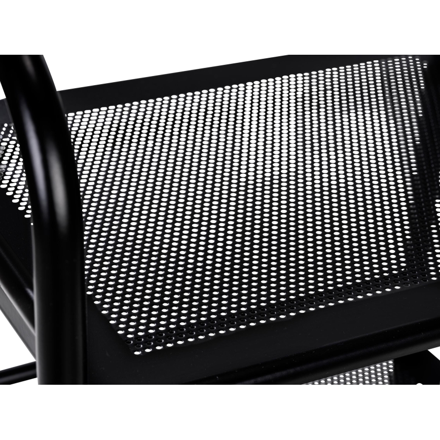 WENKO 71560800 - Kerekes kocsi 41x75 cm, fekete