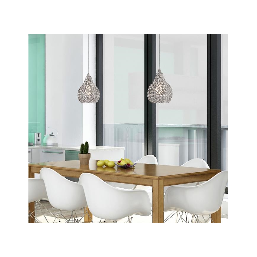 Westinghouse 6103740 - KELCIE kábeles függőlámpa 1xE27/60W/230V Ø 18 cm