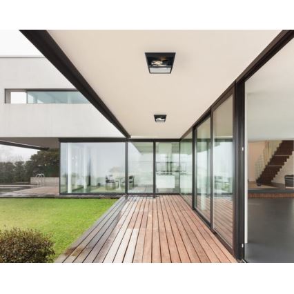 Westinghouse 61219 - Kültéri mennyezeti lámpa PETERSON 2xE27/40W/230V IP44