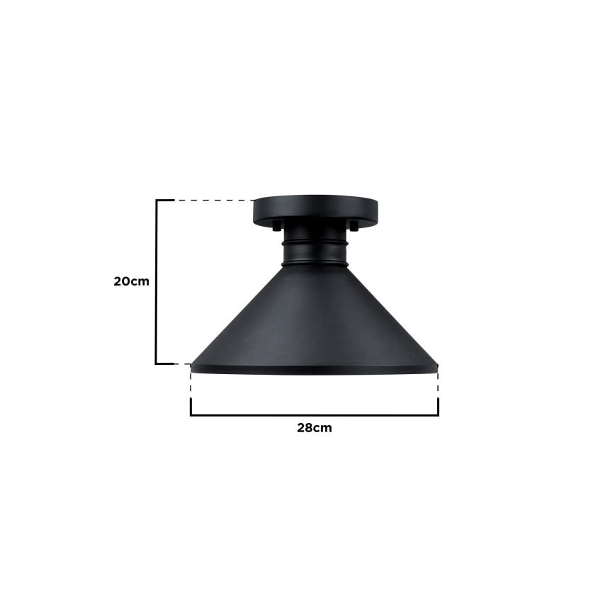 Westinghouse 61238 - Kültéri mennyezeti lámpa WALTER 1xE27/60W/230V IP44