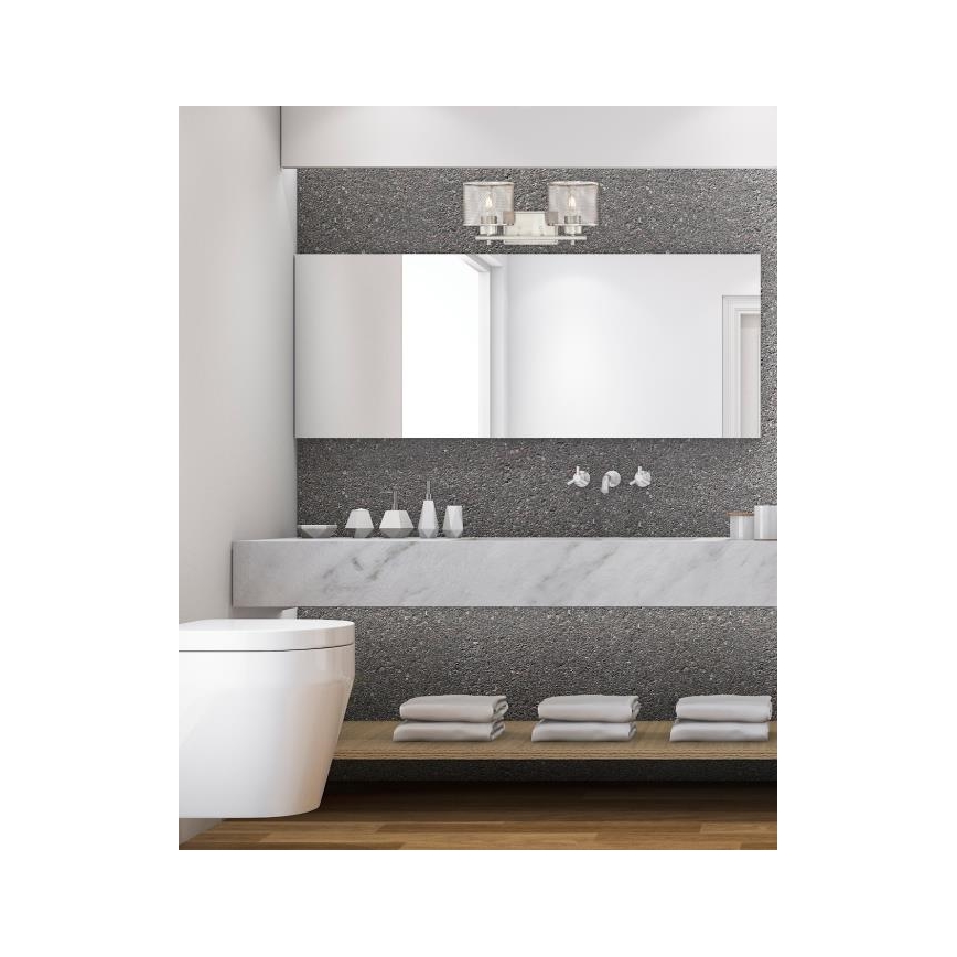 Westinghouse 63277 - Fali lámpa MORRISON 2xE27/60W/230V