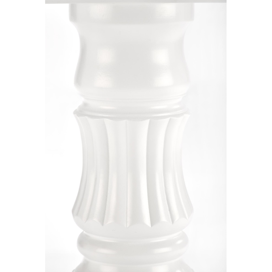 WILLIAM fehér bővíthető étkezőasztal