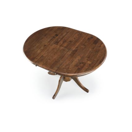 WILLIAM kihúzható étkezőasztal, dió