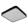 WILTON mennyezeti lámpa szenzorral 2xE27/60W/230V 33x33 cm fekete