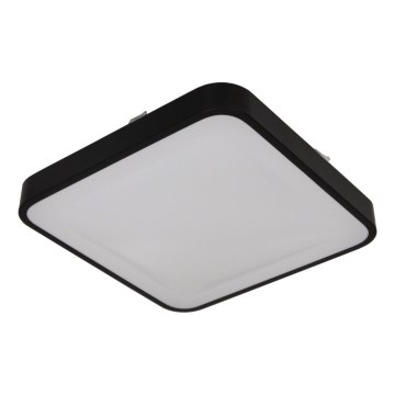 WILTON mennyezeti lámpa szenzorral 2xE27/60W/230V 33x33 cm fekete