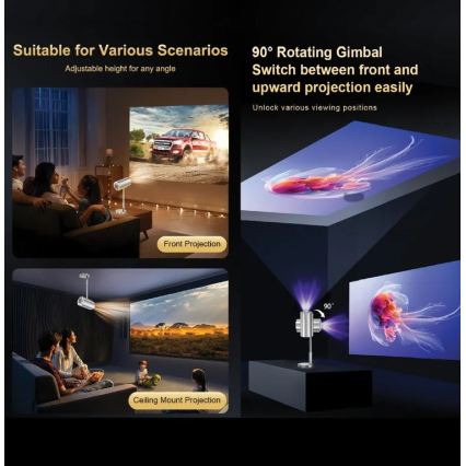 Winner Group - LED projektor AIRFLEX LED/42W/230V + távirányító