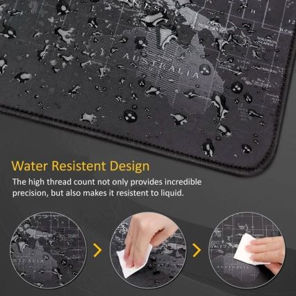 Winner Group - Alátét billentyűzethez és egér 30x75 cm világ