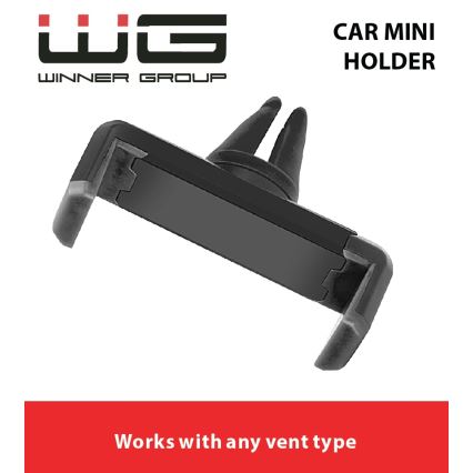 Winner Group - állítható autós telefontartó, fekete