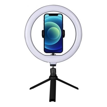 Winner Group - dimmelhető LED asztali lámpa állvánnyal és tartóval vlogoláshoz LED/10W/5V