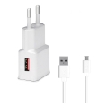 Winner Group- Gyorstöltő adapter 1xUSB-A PD 18W + USB vezeték USB-C / USB-A 1m