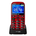 Winner Group - Mobiltelefon időseknek 1600 mAh piros