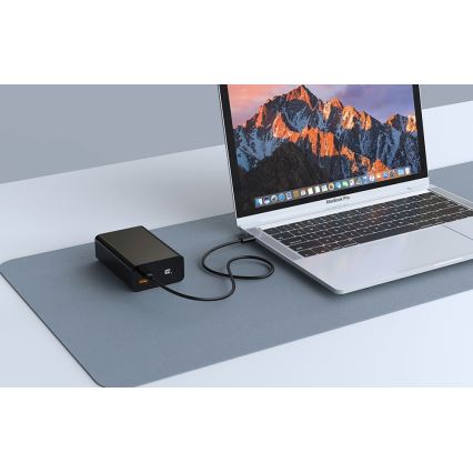 Winner Group - Power Bank kijelzővel 20000 mAh 20W Power Delivery fekete