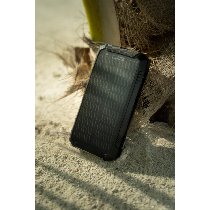 Winner Group - Power Bank vezeték nélküli töltéssel és napelemmel 20000 mAh 20W PD