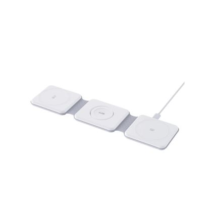 Winner Group - Vezeték nélküli összecsukható 3 az 1-ben töltő MAXFLEX 22,5W fehér