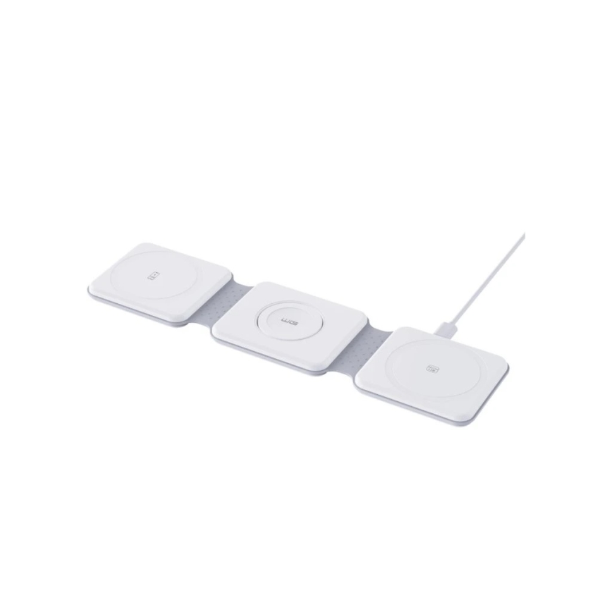 Winner Group - Vezeték nélküli összecsukható 3 az 1-ben töltő MAXFLEX 22,5W fehér