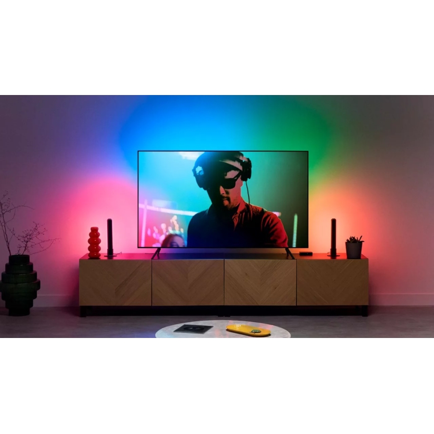 WiZ - SZETT 2x LED RGBIC fényerőszabályozható lámpatest GRADIENT LED/8,2W/230V 2700-6500K Wi-Fi