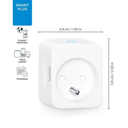 WiZ - Intelligens aljzat E 2300W Wi-Fi