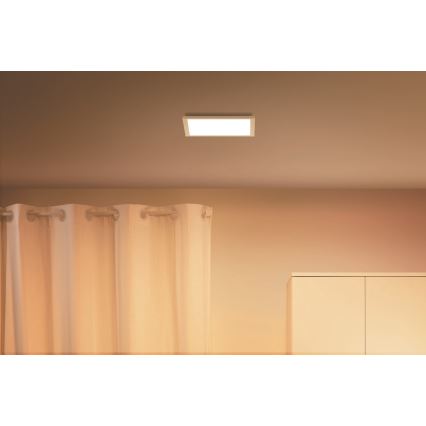 WiZ - LED Dimmelhető mennyezeti lámpa SUPERSLIM LED/12W/230V 2700-6500K Wi-Fi fehér