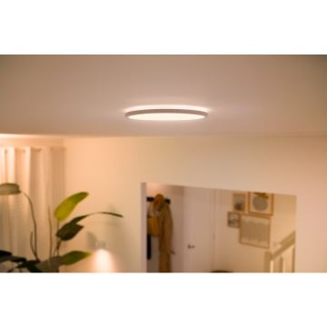 WiZ - LED Dimmelhető mennyezeti lámpa SUPERSLIM LED/14W/230V 2700-6500K Wi-Fi fehér